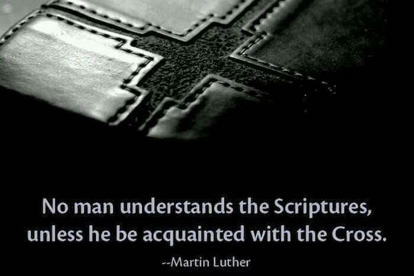 Las Escrituras y La Cruz - Martin Lutero